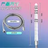 Limpador vaginal de silicone, irrigador anal e intestinal, tubo de limpeza vaginal, bico para ducha, dispositivo de enema, dispositivo de lavagem feminina