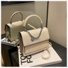 2023 nova bolsa feminina estilo coreano tendência da moda bolsa de ombro corrente textura simples bolsa mensageiro feminina atacado
