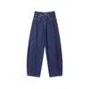Moda Femenina Nueva Primavera 2026 AliExpress Transfronterizo Pantalones Curvos Casuales Cómodos de Mezclilla Lavada