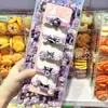 Novo Lindo Halloween Roxo e Preto Kuromi Desenho Animado Clipe Bico de Pato Infantil Grampo de Cabelo de Menina Grampo de Cabelo de Estudante