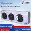 Climatizador de Teto Armazenamento Refrigerado de Frutos do Mar Frescos Climatizador Evaporador Tubo de Cobre Tipo Aleta Climatizador para Armazenamento Refrigerado