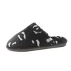 Nuevas Pantuflas de Algodón de Invierno para Mujer para el Hogar, Pantuflas de Algodón Versión Coreana para Interiores con Forro de Felpa, Pantuflas Cálidas de Peluche para Parejas