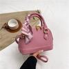 Moda Popular Otoño e Invierno 2024 Bolso de Concha para Mujer 2024 Nuevo Bolso Cruzado Pequeño de Color Caramelo Portátil de Moda para Mujer