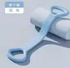 Banda Elástica em Forma de 8, Corda de Puxar Fitness de Silicone para Mulheres, Banda de Exercício de Alongamento para Yoga para Treino em Casa