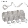 Accesorios Diamante de Cristal Adhesivo DIY Pedrería Cinta de Diamante Autoadhesiva Cinta Decorativa Adhesivo Termofusible Cinta de Diamante Estilo Natural