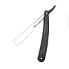 Barbería Especial Navaja de Pelo Manual Navaja Anticuada Recortador de Cejas Soporte Navaja Navaja Navaja