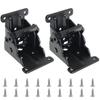Conector de Herraje para Muebles Bisagra de Freno Doble Plegable Mesa de Comedor Mesa de Computadora Venta al por Mayor con Bloqueo Bisagra Plegable de 90 Grados