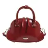 Bolso Estética Retro Primavera Mujer 2025 Nuevo de Moda Coreano Bandolera Bolso Bowling Cruzado Casual Bolso Concha