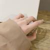 Anillo Lazo Diseño Nicho Sentido de Alta Gama Apertura Ajustable Moda Personalidad ins Anillo de Dedo Índice de Moda