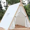 Barraca Triangular de Acampamento ao Ar Livre Piquenique Barra de Casa de Hóspedes Restaurante Churrasco Viagem Casa de Madeira Feita Sob Medida Tendência Acampamento