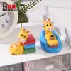 Adornos Creativos, Divertidos y Lindos de Jirafa Acostada y Rota, Decoración de Escritorio para Descompresión Emocional de Empleados de Oficina, Regalos