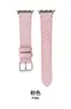 Adecuado para iwatch correa de reloj otoño e invierno felpa línea de coche cuero piel de vaca Apple 9ª generación 54387SE6 hombres y mujeres