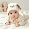 Gorro para bebé para primavera y otoño, gorro lindo con protección para las orejas para niños y niñas, gorro protector de fontanela para bebés, gorro fetal para recién nacidos