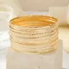 Pulsera de Oro suit Estilo Étnico Bohemio Joyería Estilo Antiguo Occidental Performance Chapado en Oro Joyería Fina Salida de Fábrica
