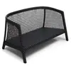 Novo Estilo Chinês Móveis de Sofá de Rattan para Exterior Cadeira de Rattan Sofá de Rattan Sofá de Rattan para Terraço Mesa de Centro de Imitação de Rattan para Exterior Combinação