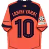 2526 Camisa do Barcelona Número 10 Yamal, Número 9 Lewandowski, Número 11 Raphinha, Uniformes de Futebol Casa e Fora