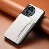 Denior Es Adecuado para Pegatina Trasera Oneplus Ace3Pro Patrón de Cocodrilo Inserto para Tarjeta Funda para Teléfono Móvil Ace2Pro Soporte Cubierta Protectora