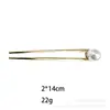 Horquilla de Perlas en Forma de U de Gama Alta Transfronteriza, Horquilla de Estilo Antiguo, Horquilla, Accesorio para el Cabello, Accesorios para el Cabello de Estilo Tang Europeo y Americano al por Mayor