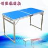 Mesa Dobrável de Liga de Alumínio para Exterior Mesa de Barraca de Mercado Noturno Portátil Elevável Simples Barraca Exposição Indústria Mesa e Cadeiras Atacado