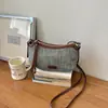 Cross2026 Verão Nova Tendência de Moda Bolsa de Mão de Nicho Simples Versátil Ombro Único Transversal Bolsa Bolinho