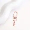 Gancho Giratorio para Puerta Pintado de Colores Caramelo 14mm Broche de Langosta Gancho Pequeño Llavero Colgante Llavero en Stock Colores Mixtos