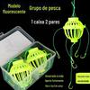Bighead prata carpa grupo de pesca luminoso Ishni prata carpa mina monstro Silver Carp Hook explosão grande peixe anzol pesca atacado