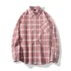 Camisa de Manga Longa Cinza Xadrez de Alta Qualidade Estilo Francês para Mulheres, Verão Estilo Coreano Solta e Versátil Manga Longa Leve Protetor Solar Top