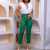 Ropa transfronteriza para mujer, pantalones de traje profesionales de color sólido, ajustados, de cintura alta, de primavera, para mujer europea y americana, pantalones casuales de comercio exterior