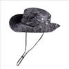 Gorra de pescador de camuflaje de suministro transfronterizo verano para exteriores ala grande sombrero de playa para el sol de secado rápido sombrero para el sol de montañismo al por mayor