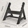 Rack Búlgaro para Agachamento Unilateral Equipamento de Treino de Pernas com Pernas Separadas Leg Press Treino de Equilíbrio Equipamento de Fitness para Casa Alongamento