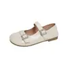 Zapatos Mary Jane de dos vías, zapatos bajos para mujer, nuevos zapatos planos versátiles de verano 2026 con una sola hebilla de correa