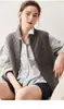 Nuevo Chaleco de Cachemir Otoño e Invierno 2025 Chaleco sin Mangas para Mujer Corte Holgado Adelgazante Chaleco Cardigan Versátil