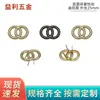 Hebilla Adorno de Bolsa Doble Anillo Pequeño Hebilla Decoración de Letras Accesorios de Ferretería para Equipaje Hebilla de Bolsa con Anillo O Hebilla para Ropa Hebilla Adorno de Zapato