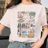 AliExpress Amazon Comercio Exterior Transfronterizo Amigos TV Serie de TV Americana Friends Camiseta Blanca de Manga Corta para Hombres y Mujeres Parejas