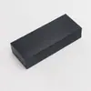 Caja de Pluma Lista para Usar de Tres Compartimentos, Caja de Papel en Blanco, Caja de Hierro, Empaque de Caja de Regalo con Tapa abatible, Servicio de Impresión de Logo Disponible