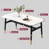 Mesa de comedor de pizarra para uso doméstico, mesa de comedor rectangular, mesa de comedor y juego de sillas de lujo simple moderno, mesa de comedor para apartamentos pequeños