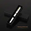 Caixa de presente empresarial terno impressão logotipo assinatura caneta gel caneta escritório terno metal caneta presente caneta esferográfica