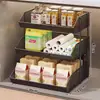 Prateleira de armazenamento sob a pia da cozinha, prateleira multicamadas para utilizar o espaço de armazenamento sob a pia do banheiro