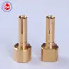 Conectores Enchufe Macho y Hembra Mecanizados CNC, Conectores Enchufe Linterna, Conectores Cruzados Macho Chapados en Oro, Conectores de Arnés de Cableado, Enchufes Macho y Hembra