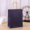 Sacos de Papel Kraft, Sacolas de Tecido para Roupas, Chá, Alimentos, Embalagens de Bolo da Lua, Sacos de Presente para Mel, Quadrados de Papel com Fundo Reto, Ecológico, Atacado