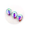 Diamante de Forma Especial Base Puntiaguda Gota de Agua Colorida DIY Pedrería de Vidrio Accesorios para el Cabello Accesorios de Ropa Accesorios Diamantes Gota de Agua Venta al por Mayor