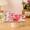 Regalo Transfronterizo Nuevo Día de San Valentín Carta de Amor Amor Decoración Calada Hogar Decoración para Fiesta de Boda