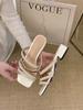 Sandalias de tacón grueso, punta cuadrada abierta, estilo francés rosa, para mujer, ideales para verano, estilo vacacional de hadas, sensación de alta gama
