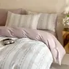 Juego de ropa de cama de cuatro piezas de algodón de fibra larga de 60 hilos, funda de edredón jacquard de algodón puro, sábana, productos de ropa de cama de estilo sábana ajustable de alta gama