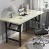 Mesa plegable larga sin instalación, mesa de comedor, mesa de computadora, mesa larga, mesa de escritura, escritorio de entrenamiento, mesa de conferencias y exposiciones