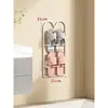 Sapateira, Porta do Quarto de Maquiagem, Sapateira de Parede com Drenagem, Sapateira de Múltiplos Andares para Parede de Entrada e Banheiro