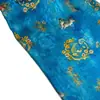 Silueta Mariposa Danza Rayón Seda Xiangyun Estampado Floral Tela Estilo Chino Vestido Qipao para Adultos Mayores Ropa Estampado