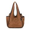 Bolsa de Compras Plegable Transfronteriza Tela de Memoria Bolsa Ecológica Bolso de Hombro Portátil Estilo Japonés Bolsa para la Compra de Gran Capacidad