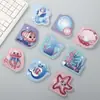 Cuaderno de Animales del Mundo Submarino Personalizado Estrella de Mar Pez Payaso Imagen de Dibujos Animados Cuaderno Personalizado Irregular de Bolsillo