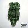 Plantas Verdes Penduradas na Parede Planta-Aranha Flores Artificiais Plantas Verdes Pendentes Samambaias Tubos de Parede Decoração de Teto Folhas de Samambaia Cipós
